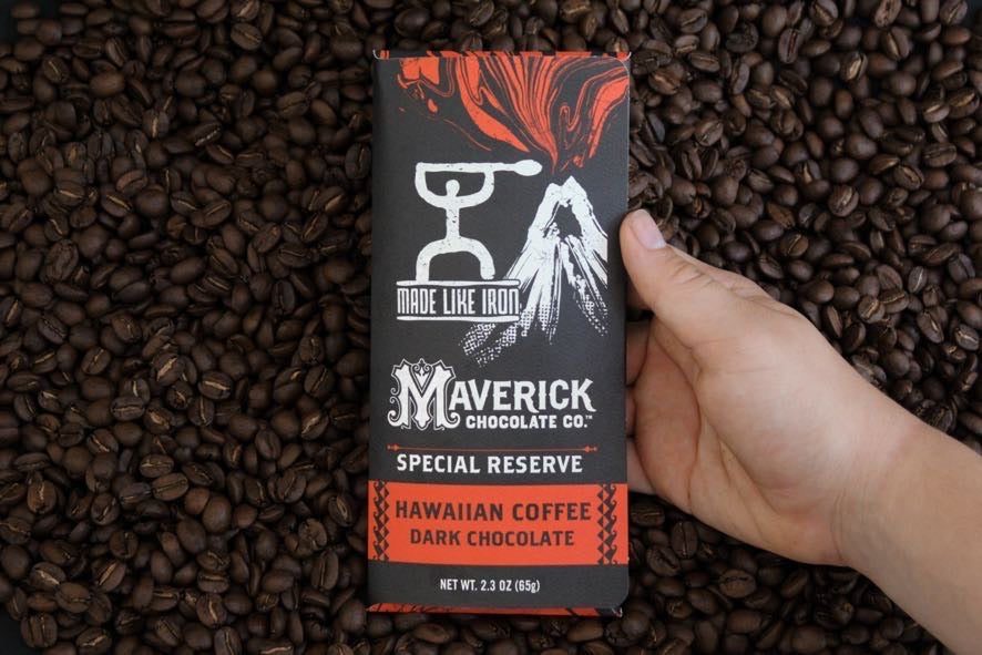 Hawaiian Coffee Dark Chocolate Bar